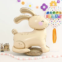 Mid-Autumn Festival Rabbit Balloon for Baby's 1st Birthday Party Decoration