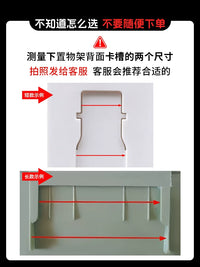 Strong Punch-Free Adhesive Hooks for Toothbrush Holders and Chopstick Caddies, Wall Mount Accessories