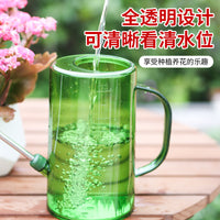 Oulinze Long Spout Stainless Steel Watering Can for Gardening, Large Capacity