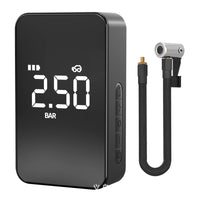 Portable Car Tire Inflator with Automatic High-Pressure Wireless Charging