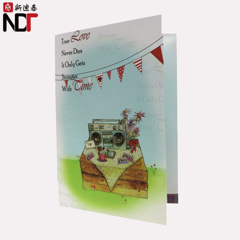 Mini 20-Second Recordable Greeting Card with Dual Buttons