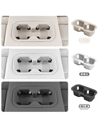 Silicone Cup Holder Inserts for Volvo XC70 Front & Rear Console