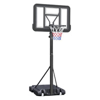 Portable Height-Adjustable Basketball Hoop for Adults & Teens, Indoor/Outdoor Training