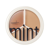Sweet Mint 3-Color Concealer Palette for Blemishes, Acne Marks, and Dark Circles