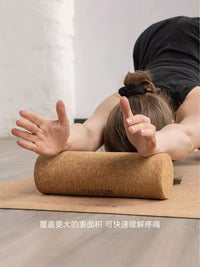 Myga Cork Yoga Foam Roller for Muscle Relaxation and Massage
