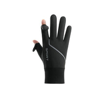Men's Winter Warm Cycling Gloves with Touchscreen, Windproof, Waterproof, and Anti-slip Features