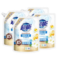 Ultra-Concentrated Low-Foam Laundry Detergent, 4-Pack, 1kg Each, Deep Clean, Long-Lasting Fragrance