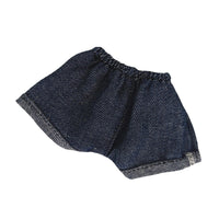 Cotton Doll T-Shirt and Denim Shorts Set for 20cm Dolls