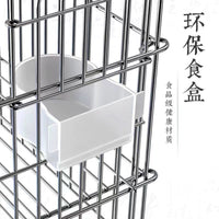Electroplated Bird Cage Large Thickened Spacious Myna Thrush Cockatiel Breeding Cage