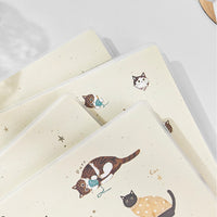 Chupin A4 Cartoon Illustrated Notebook with Protective Cover for Students