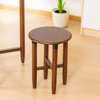 Foldable Round Coffee Table and Stool Set for Living Room Balcony Outdoor Use