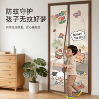 Magnetic Screen Door Curtain for Summer Insect Protection and Privacy