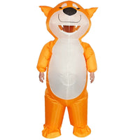 Inflatable Cartoon Animal Costume for Adults - Cat, Dog, Duck