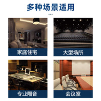 Fireproof Soundproof Fiberglass Wool Board for Wall Insulation and Smoke Exhaust Systems