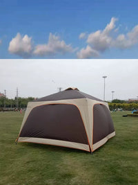Large Outdoor Sunshade Canopy Tent for 5-12 People - Portable UV Protection for Patio & Camping