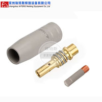 9-Piece 15AK MIG Welding Torch Accessory Kit with M6 Coated Contact Tips