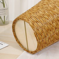 Hand-Woven Rattan Flower Basket for Valentine's Day, Wedding Decor, and Home Storage