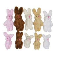 Long-haired Jointed Rabbit Plush Doll for Gifts and Decorations
