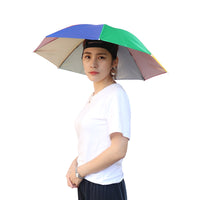Hands-Free Double-Layer UV Protection Umbrella Hat for Outdoor Activities