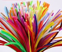 Macaron Mixed Color Pipe Cleaners for DIY Crafts and Kindergarten Activities