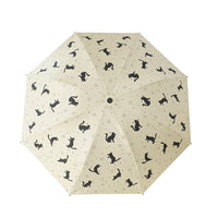 Cartoon UV Protection Folding Umbrella for Sun and Rain with Custom Logo Printing