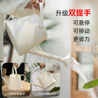 Large Capacity Long Spout Watering Can with Dual Handles for Garden and Home Plants