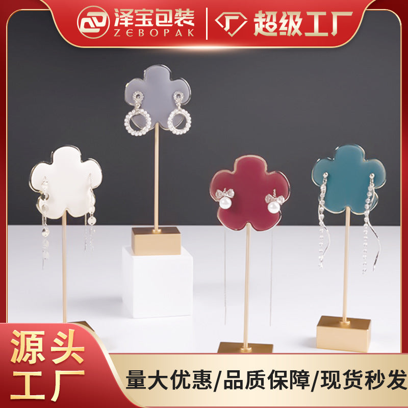 INS Style Vertical Earring Display Stand Jewelry Organizer for Dresser