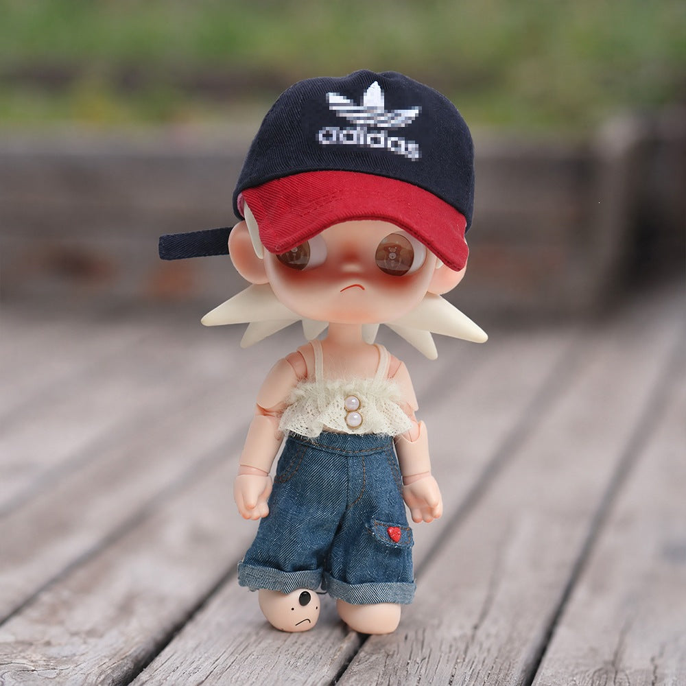 20cm Doll Clothes Zsiga Denim Shorts and Trousers Set for Dolls