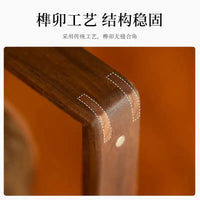 Black Walnut Mortise & Tenon Solid Wood Photo Frame with Magnetic Acrylic Panels & Base