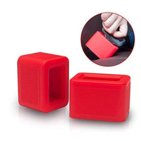 Silicone Car Seat Belt Buckle Holder and Positioner