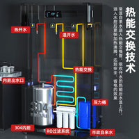 RO Filter Instant Hot Water Dispenser, Stainless Steel Direct Drinking Water Purifier