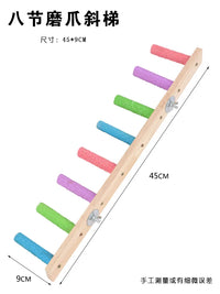 Bird Perch Sanded Stand Pole Parrot Claw Grinding Teeth Grinding Stand Bar Budgie Cockatiel Wooden Stick Toy Cage Perch Accessories