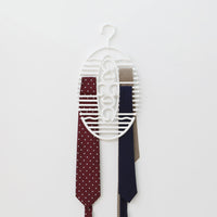 Multi-functional Tie and Belt Hanger for Closet Organization
