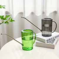 1000ml Stainless Steel Long Spout Watering Can for Garden and Indoor Plants