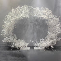 Wedding Arch Silk Flower Arrangement for Outdoor Events and Celebrations