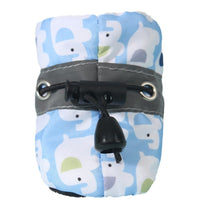 Pet Winter Anti-Scratch Indoor Cat Dog Shoes with Fleece Lining for Small to Medium Breeds