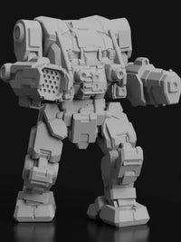 Sci-Fi Mecha Warrior Miniatures for Tabletop Wargames