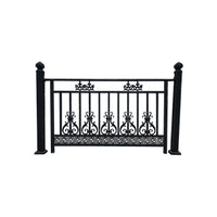 Zinc Steel Anti-Climb Fence Panel for Outdoor Walls and Schools