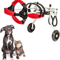 Pet Dog Wheelchair for Hind Leg Rehabilitation - Corgi Mobility Aid Cart