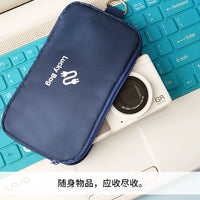 Mini Digital Gadget Organizer Bag for Power Bank, Earphones, Cables, and USB Drives