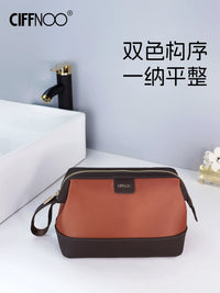 Men's Portable Travel Toiletry Bag Large Capacity Waterproof Wash Bag for Business Trips