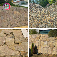 Natural Irregular Stone Wall Tiles for Villa Courtyard and Outdoor Decoration