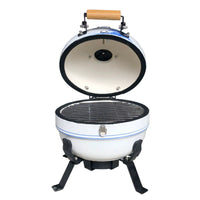 12-inch Ceramic Mini Portable BBQ Grill for Outdoor Picnics and Home Use
