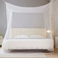 Classic Hanging Mosquito Net for Beds - Easy Installation, Encrypted Mesh for Enhanced Protection