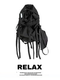 RelAx American Streetwear Large Capacity Backpack for Camping & Motorcycle