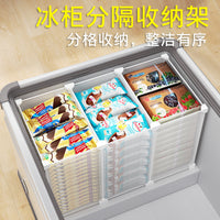 Freezer Storage Shelf Divider Basket for Home Chest Freezers and Refrigerators