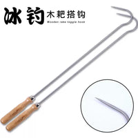 Ice Fishing Gaff Hook Fish Gripper Tool for Boat and Sea Fishing