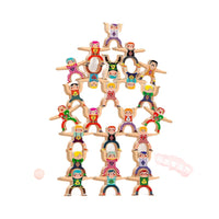 Wooden Stacking Tumblers Balancing Game for Kids