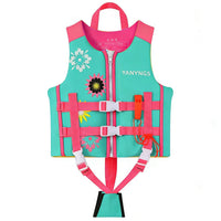 Kids' Professional Buoyancy Life Vest for Swimming Training and Water Safety