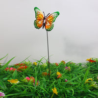 Iron Art Butterfly Garden Stake Wall Decor